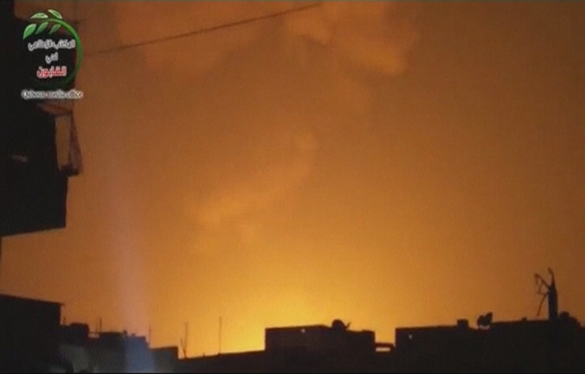 Βομβαρδίζουν τη Δαμασκό οι Ισραηλινοί – Στόχος πύραυλοι από το Ιράν για τη Χεζμπολάχ (ΦΩΤΟ, VIDEO)