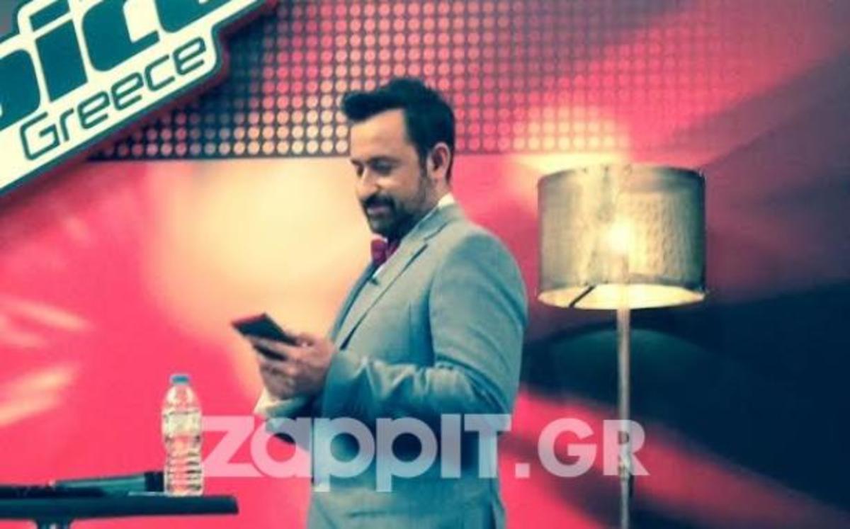 Το zappIT στα backstage του The Voice