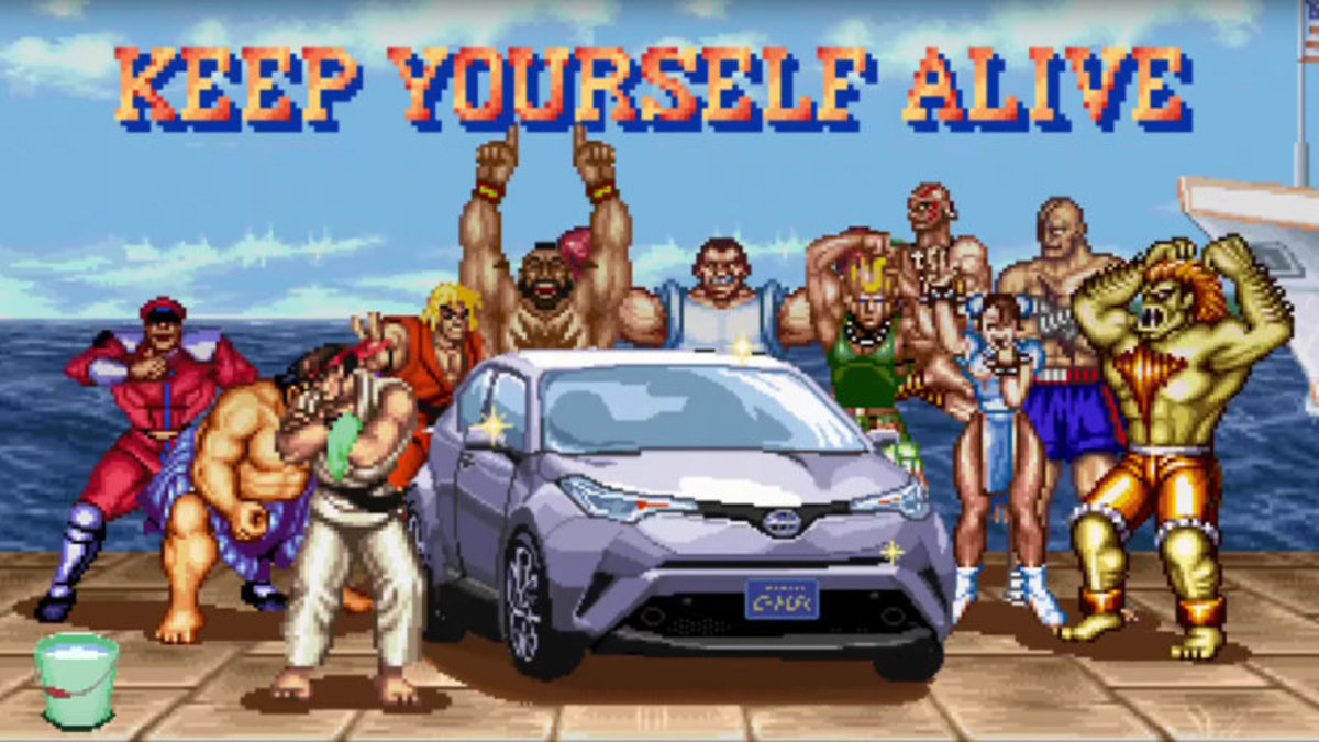 Το Toyota C-HR τερματίζει το Street Fighter II, σε μια χιουμοριστική διαφήμιση [vid]