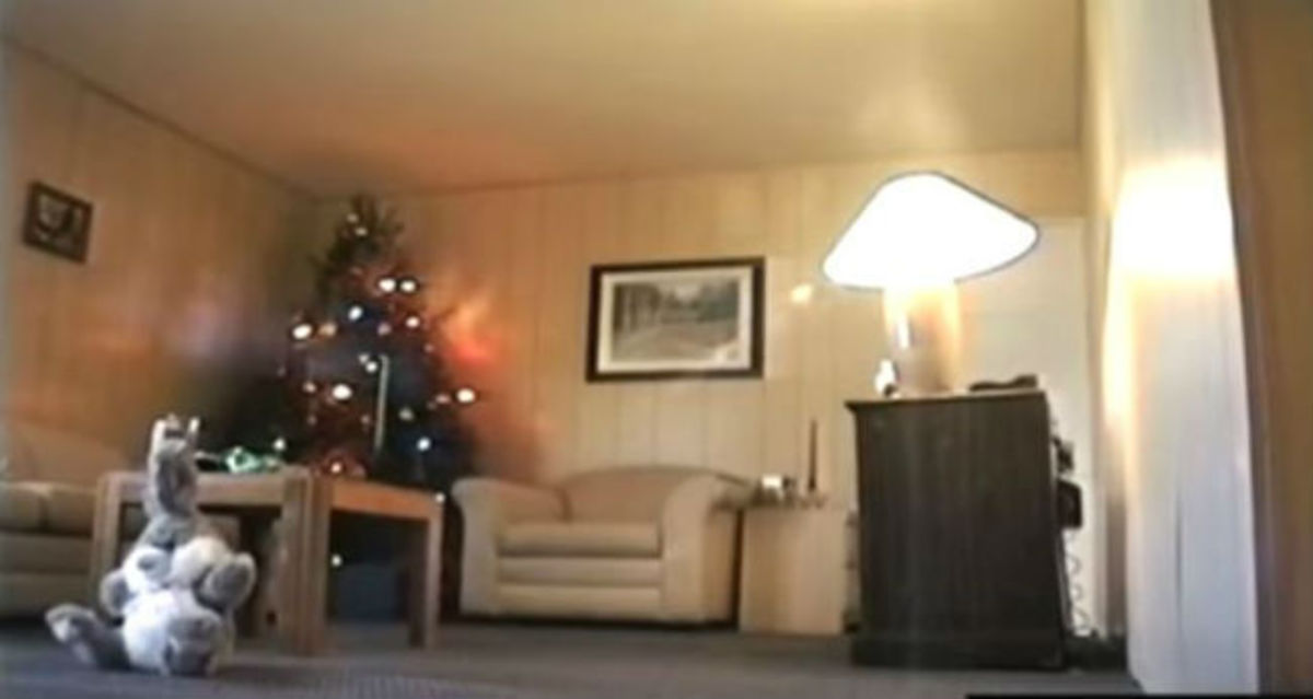 Το χριστουγεννιάτικο δέντρο έπιασε φωτιά και κάηκε όλο το δωμάτιο μέσα σε 47 δευτερόλεπτα (ΒΙΝΤΕΟ)