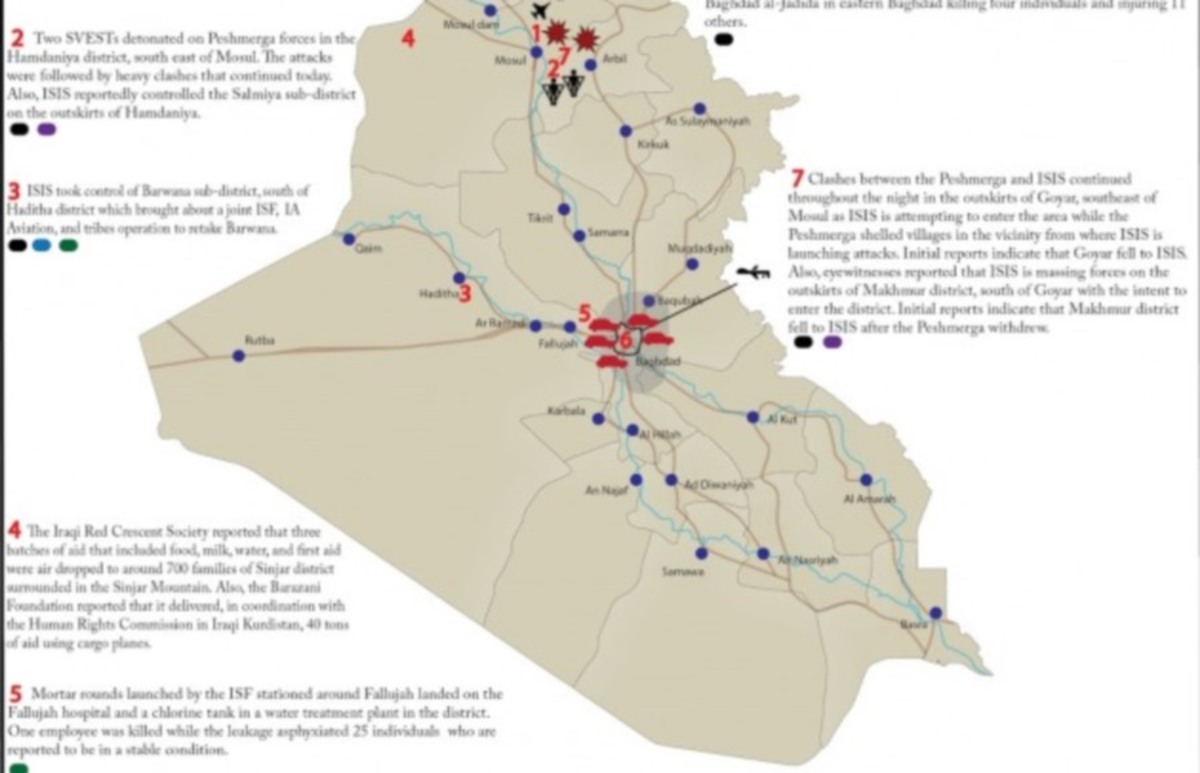 Ταυτόχρονα σε Ιράκ, Συρία και Λίβανο το μέτωπο των τζιχαντιστών