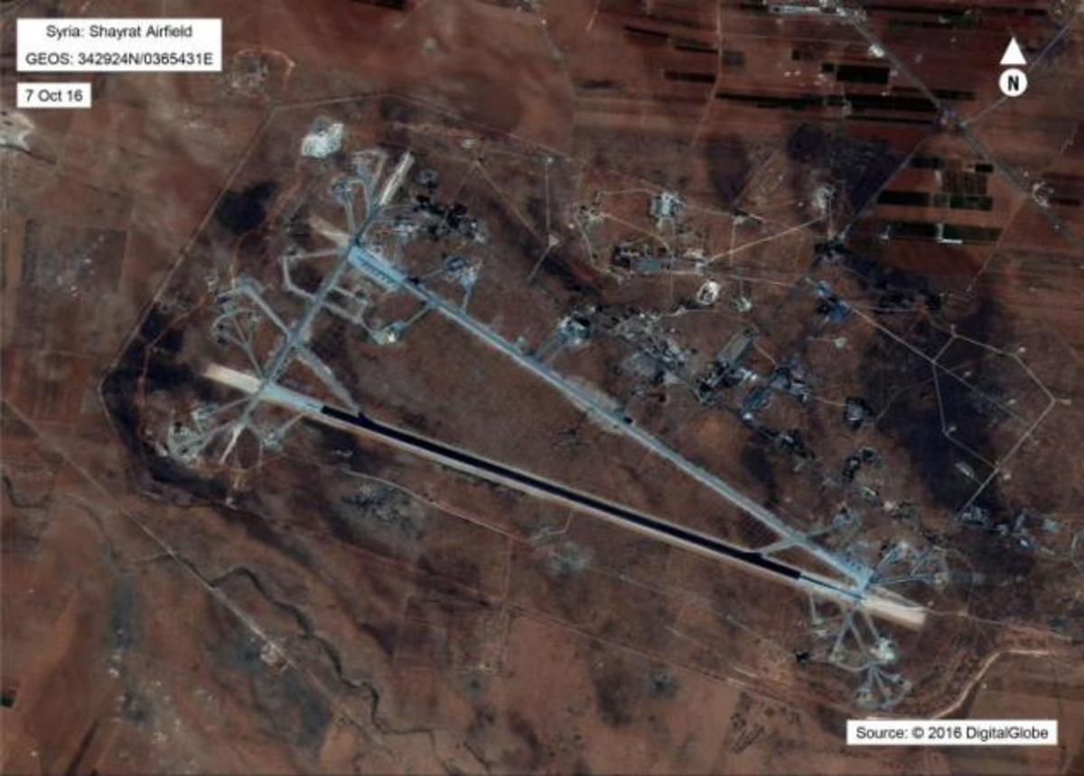 Γιατί οι ΗΠΑ χτύπησαν την συριακή αεροπορική βάση Σαϋράτ στην Χομς