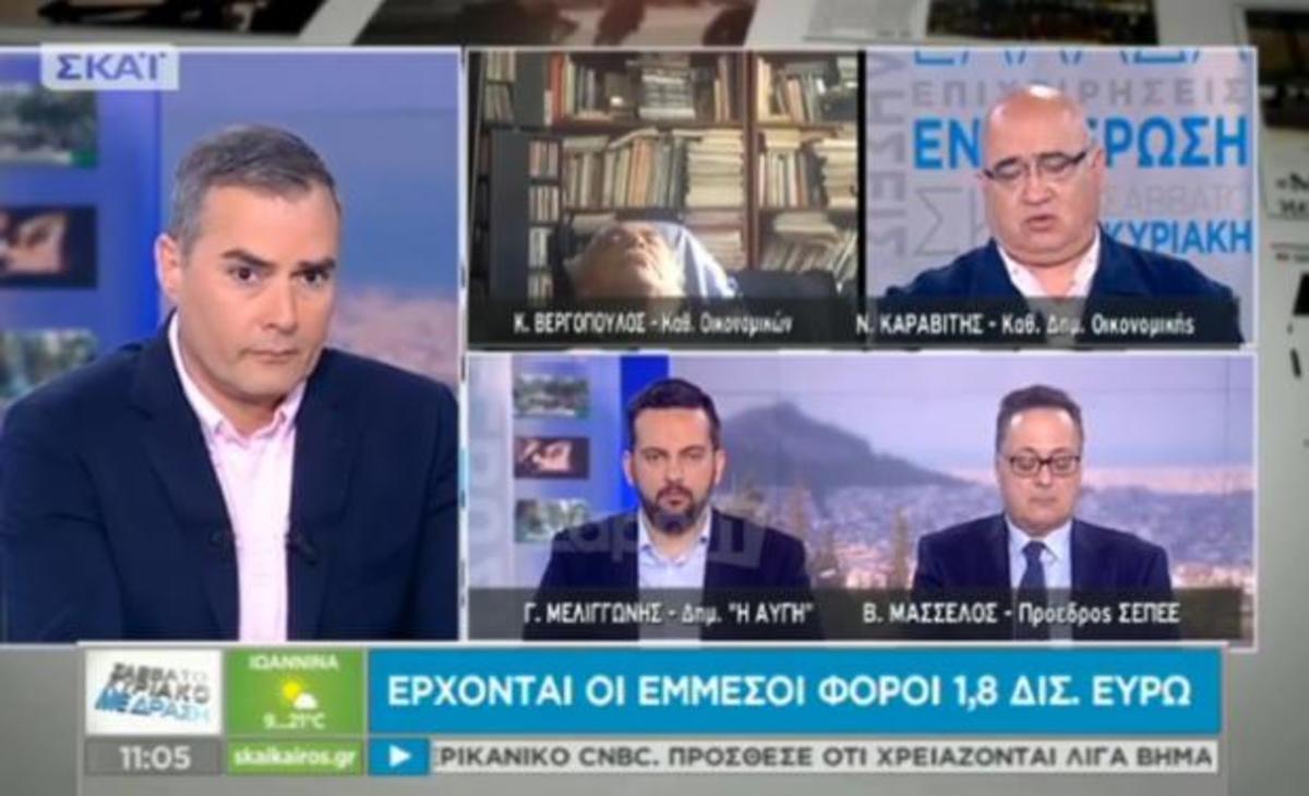 Πρωτοφανές! Κοιμήθηκε στον αέρα του ΣΚΑΙ, ξύπνησε και ξανακοιμήθηκε!