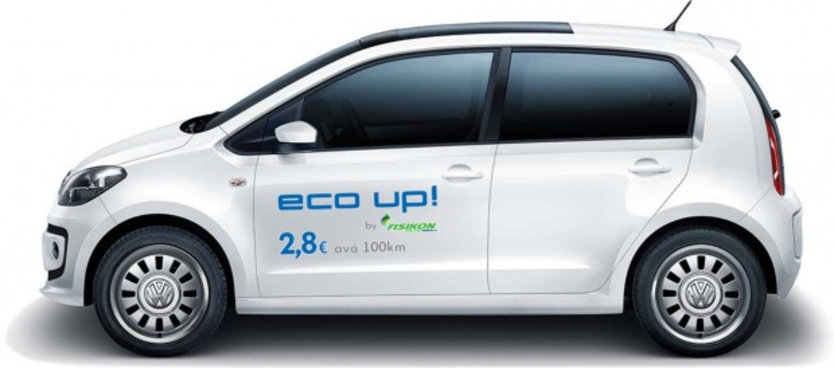 VW: Από 10.450 ευρώ το VW eco up! που κινείται με φυσικό αέριο