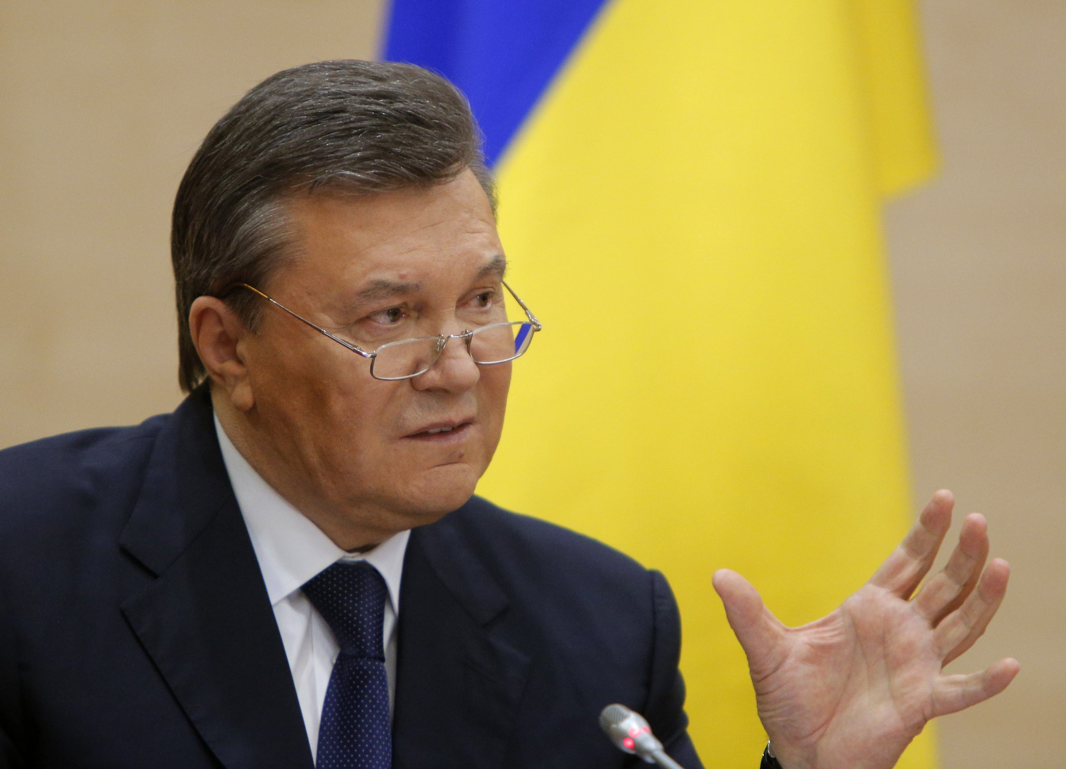 Γιανουκόβιτς: Δεν θα είμαι υποψήφιος στις εκλογές – Φασίστες με έριξαν και πήραν την εξουσία, όσο είμαι ζωντανός θα είμαι πρόεδρος της Ουκρανίας