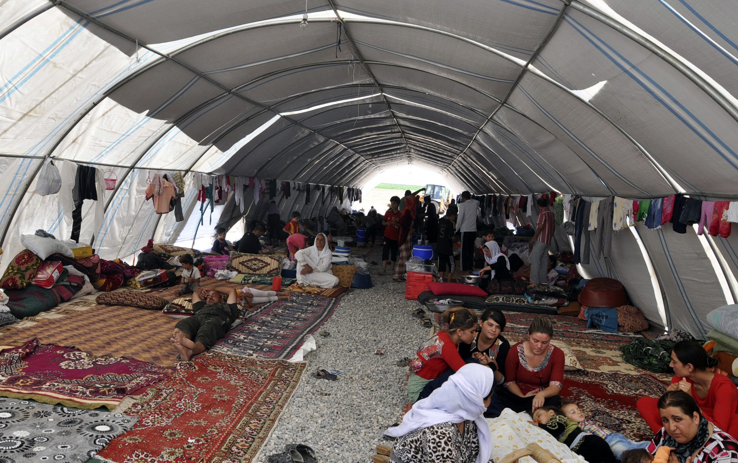 Καταφύγιο σε περίπου 2.000 Γεζίντι του Ιράκ προσέφερε η Άγκυρα