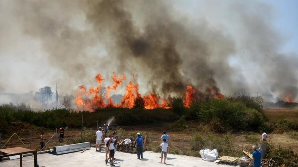 Υπό έλεγχο η φωτιά στην Πρέβεζα – Ξέσπασε “από αμέλεια πολίτη”