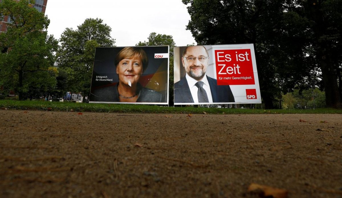 Γερμανικές εκλογές: Όλα έτοιμα για την μεγάλη μάχη Μέρκελ – Σουλτς