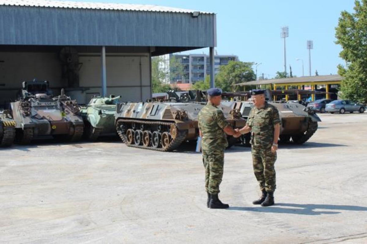 Γιατί ο ο Διοικητής της 1ης ΣΤΡΑΤΙΑΣ  πήγε στο 308 Προκεχωρημένο Εργοστάσιο Βάσης