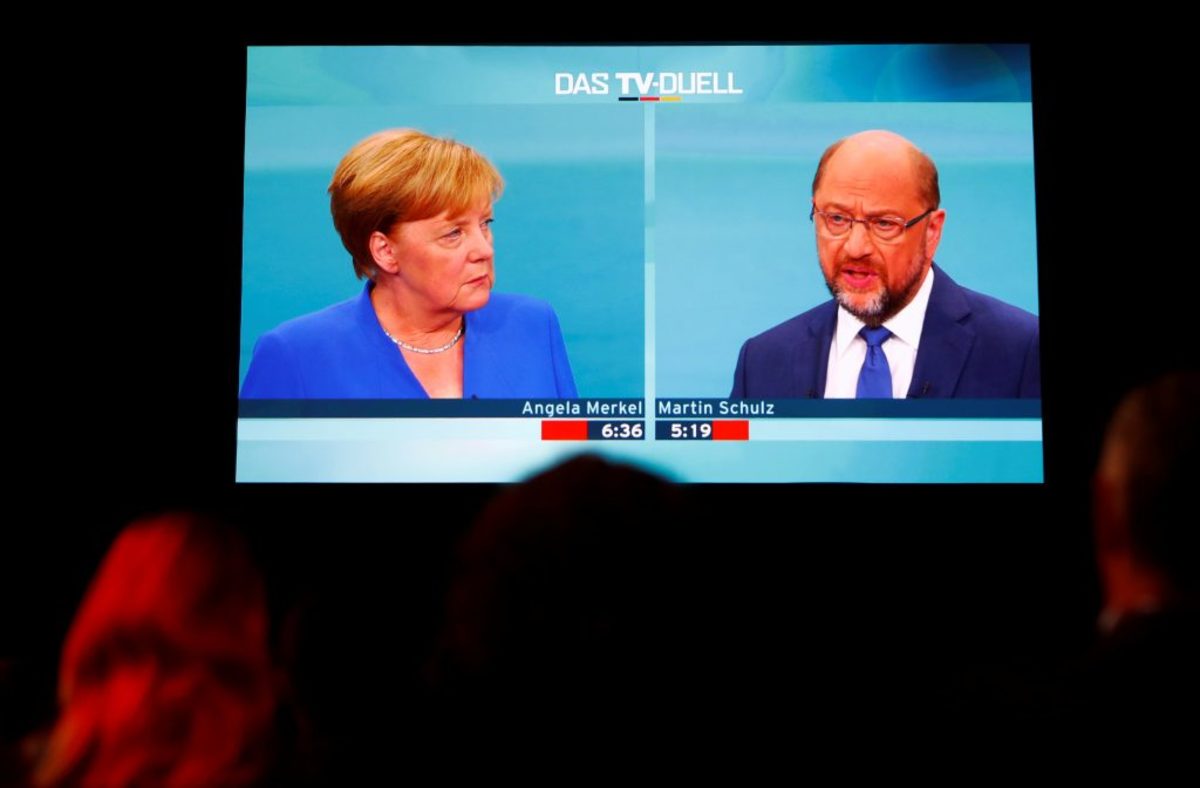 Γερμανικές εκλογές: Σε εξέλιξη το debate – “Όχι” στην ένταξη της Τουρκίας στην Ε.Ε [pics, vid]
