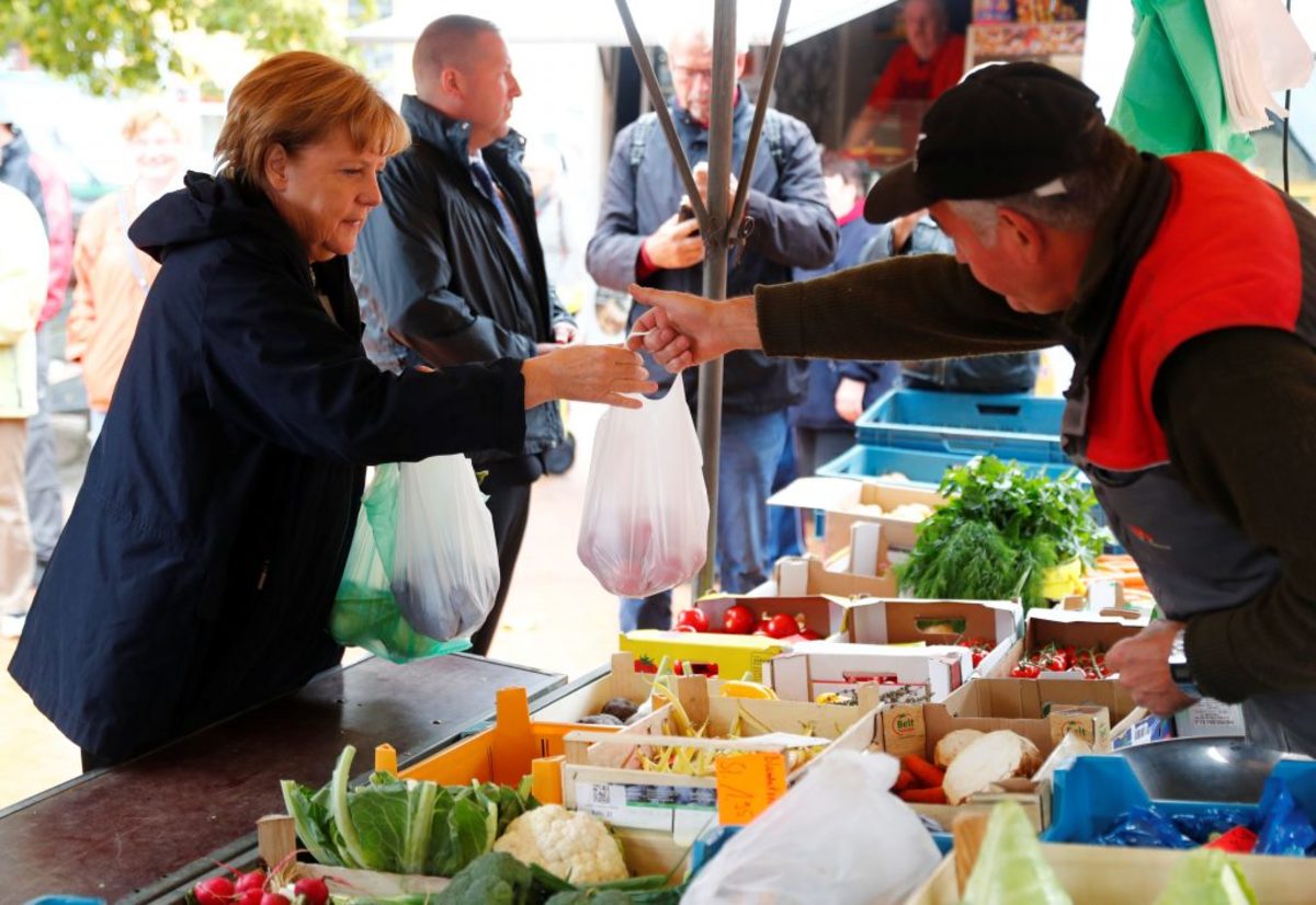 Η Μέρκελ στη λαϊκή