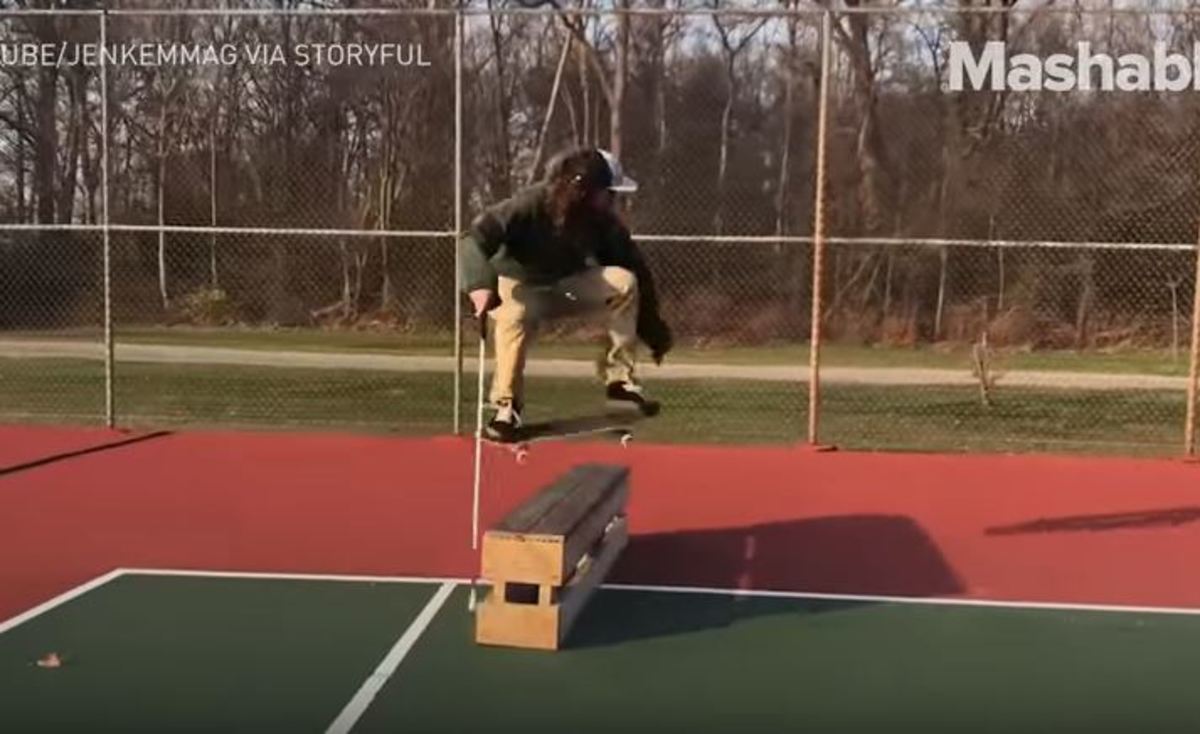Τυφλός skater αποδεικνύει ότι στη ζωή μπορούμε να κάνουμε τα πάντα