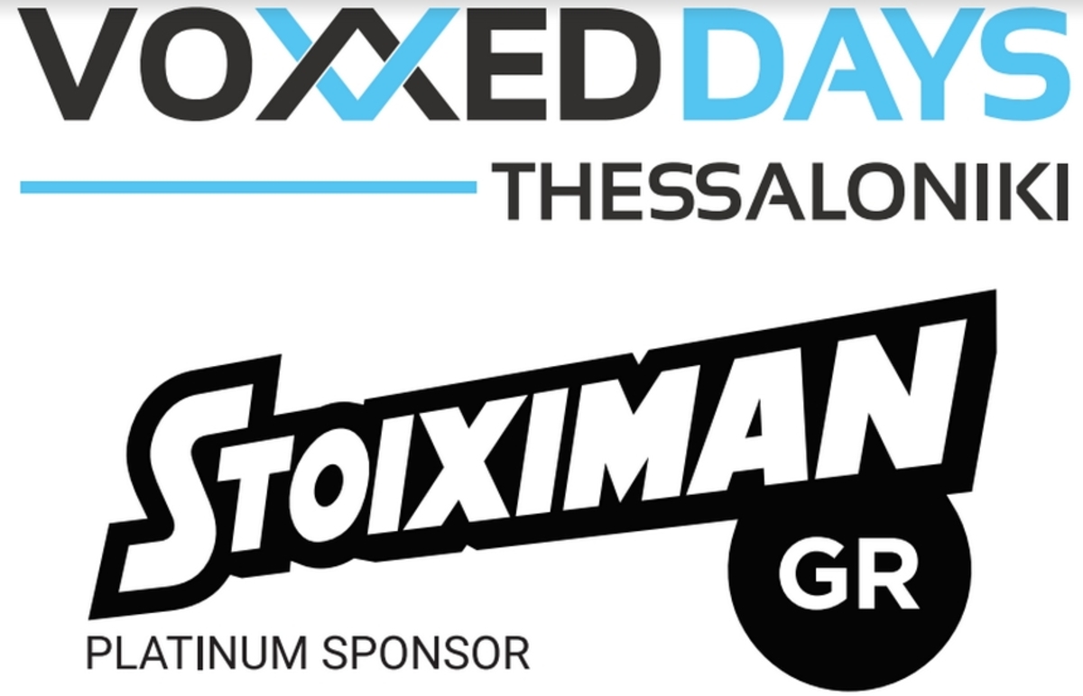 H Stoiximan, Platinum Χορηγός του 2ου Voxxed Days Thessaloniki