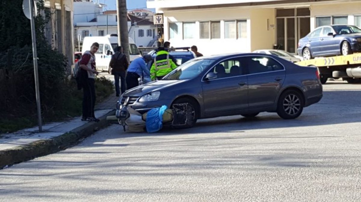 Τραυματίστηκε οδηγός μηχανής στα Τρίκαλα