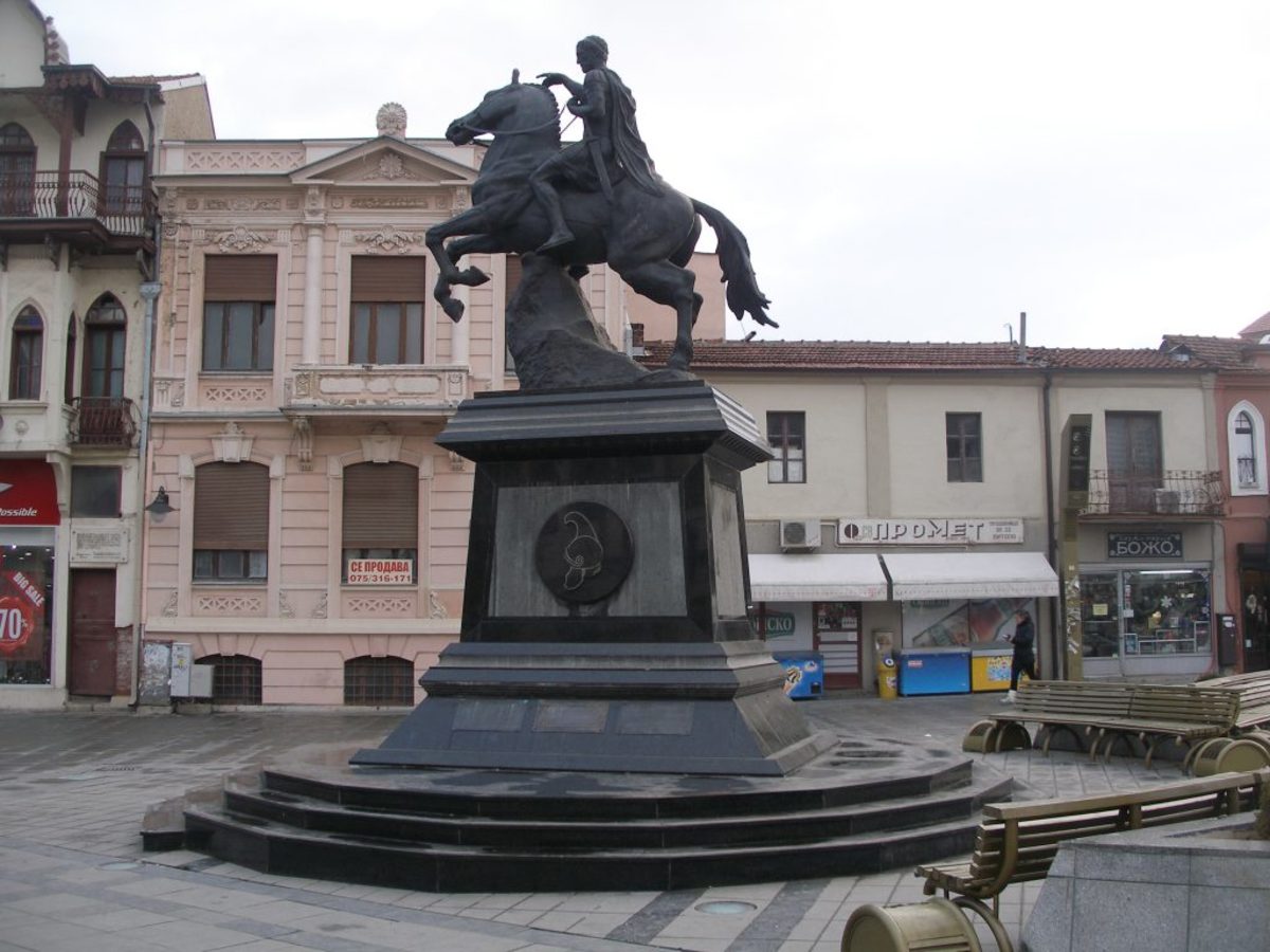 Σκόπια άγαλμα