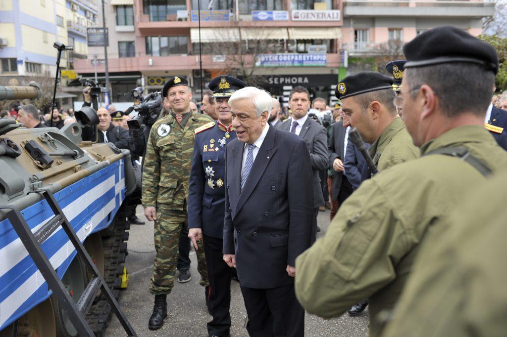 Παυλόπουλος: Οι Έλληνες υπερασπίζονται πάντα τα σύνορα και τα εδάφη τους