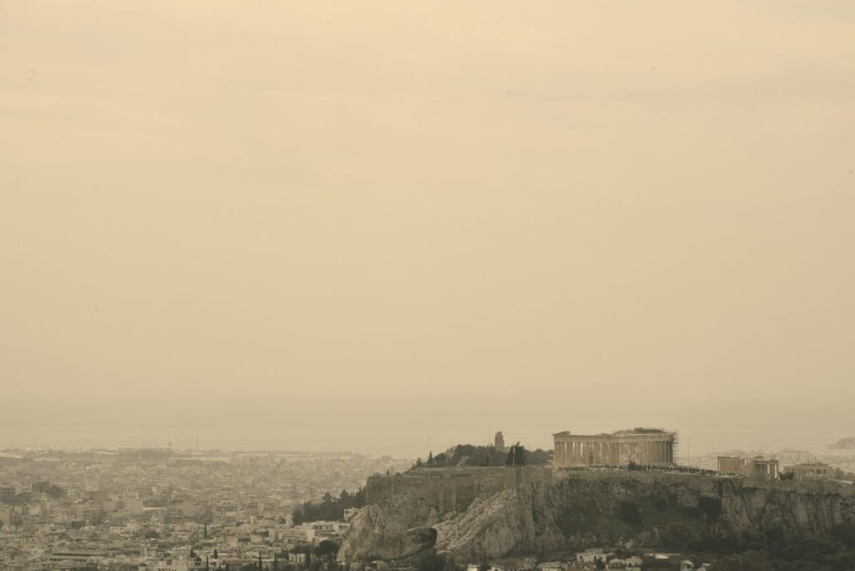 Σκόνη… “πεσκέσι” από την Κρήτη