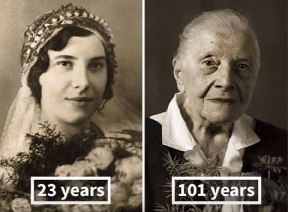 Πώς ήταν νέοι και πώς έγιναν όταν έκλεισαν τα 100 τους χρόνια