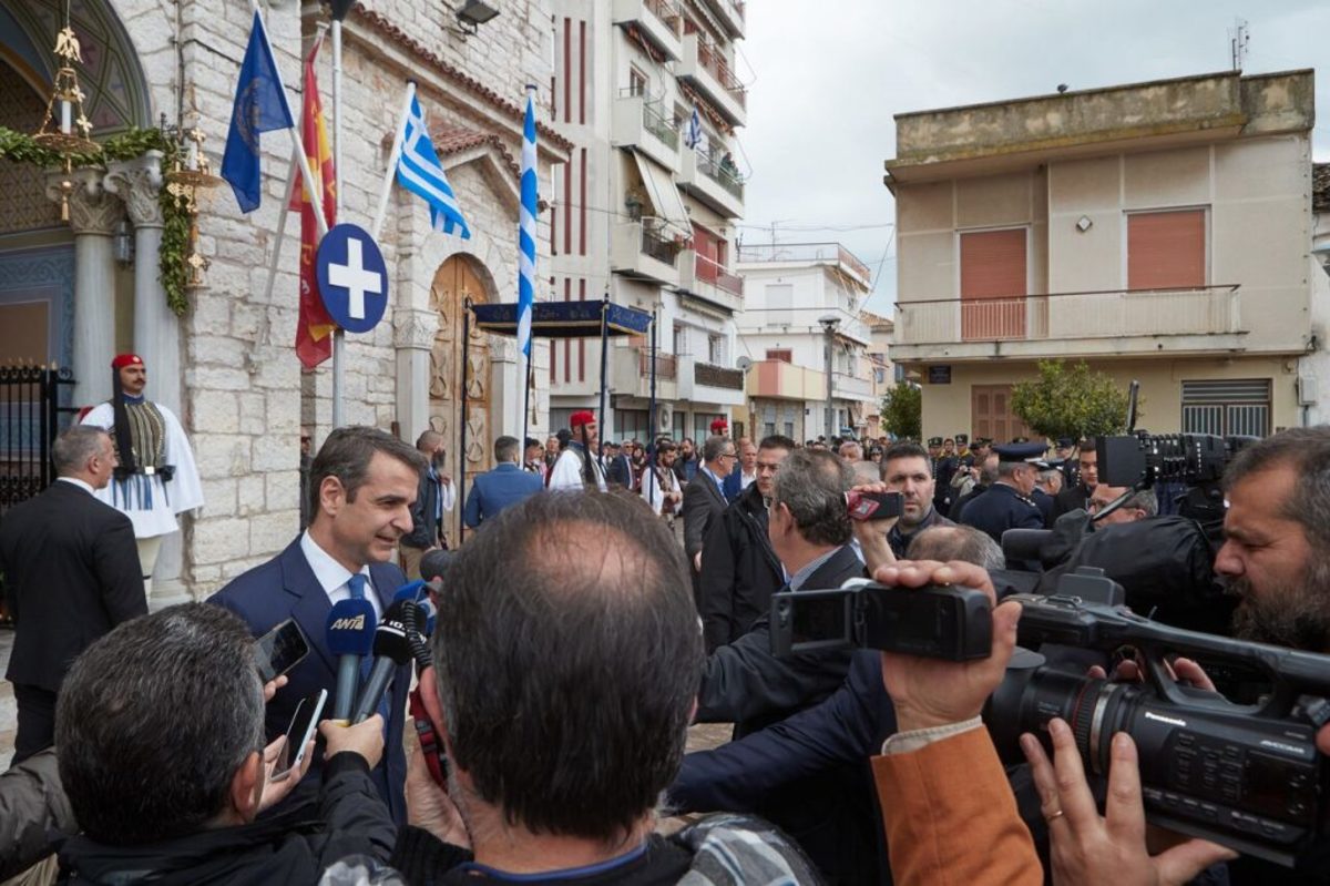 Μητσοτάκης από Μεσολόγγι: Η Ελλάδα αναζητεί να κάνει τη δικιά της έξοδο