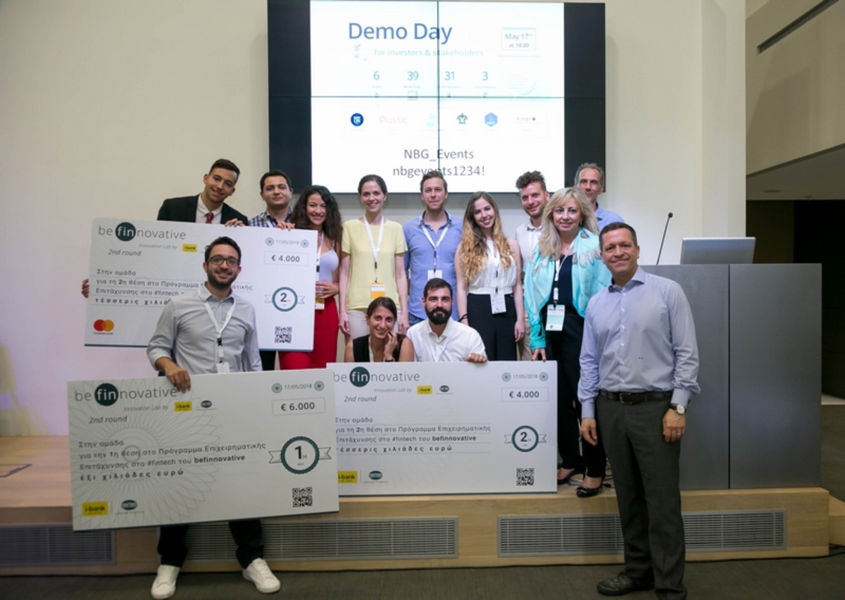 Demo Day του 2ου κύκλου του Προγράμματος be finnovative της Εθνικής Τράπεζας