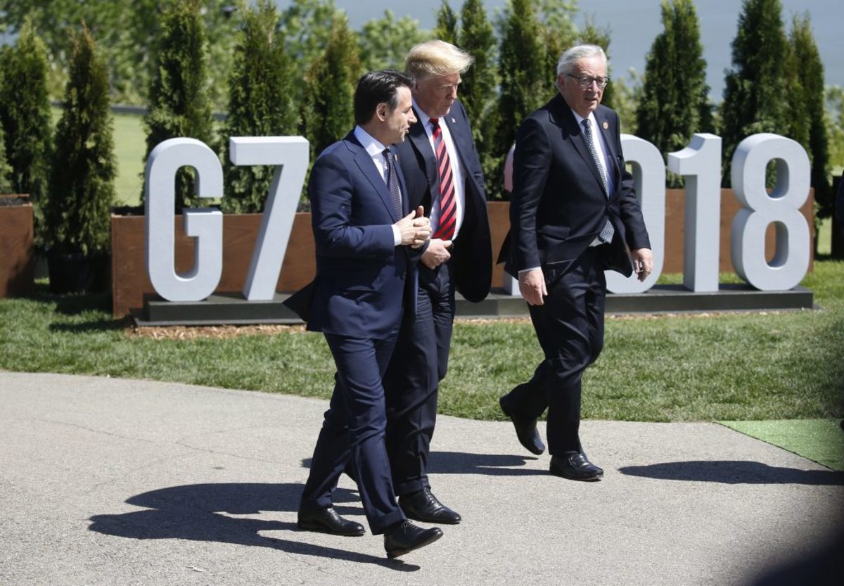 G7 – Γιούνκερ: Η λύση που πρότεινε για “παύση πυρός” ανάμεσα σε ΕΕ και ΗΠΑ για τους δασμούς