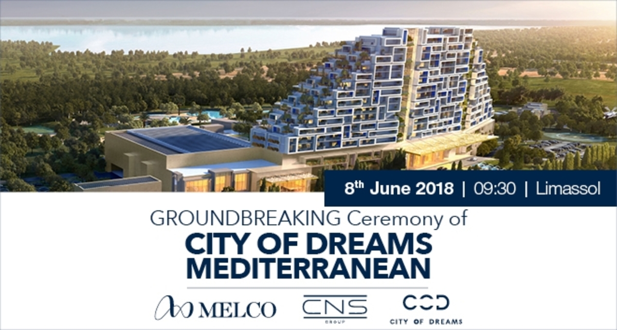 City of Dreams Mediterranean: Μπαίνουν τα θεμέλια για το μεγαλύτερο καζίνο θέρετρο της Ευρώπης στη Λεμεσό!