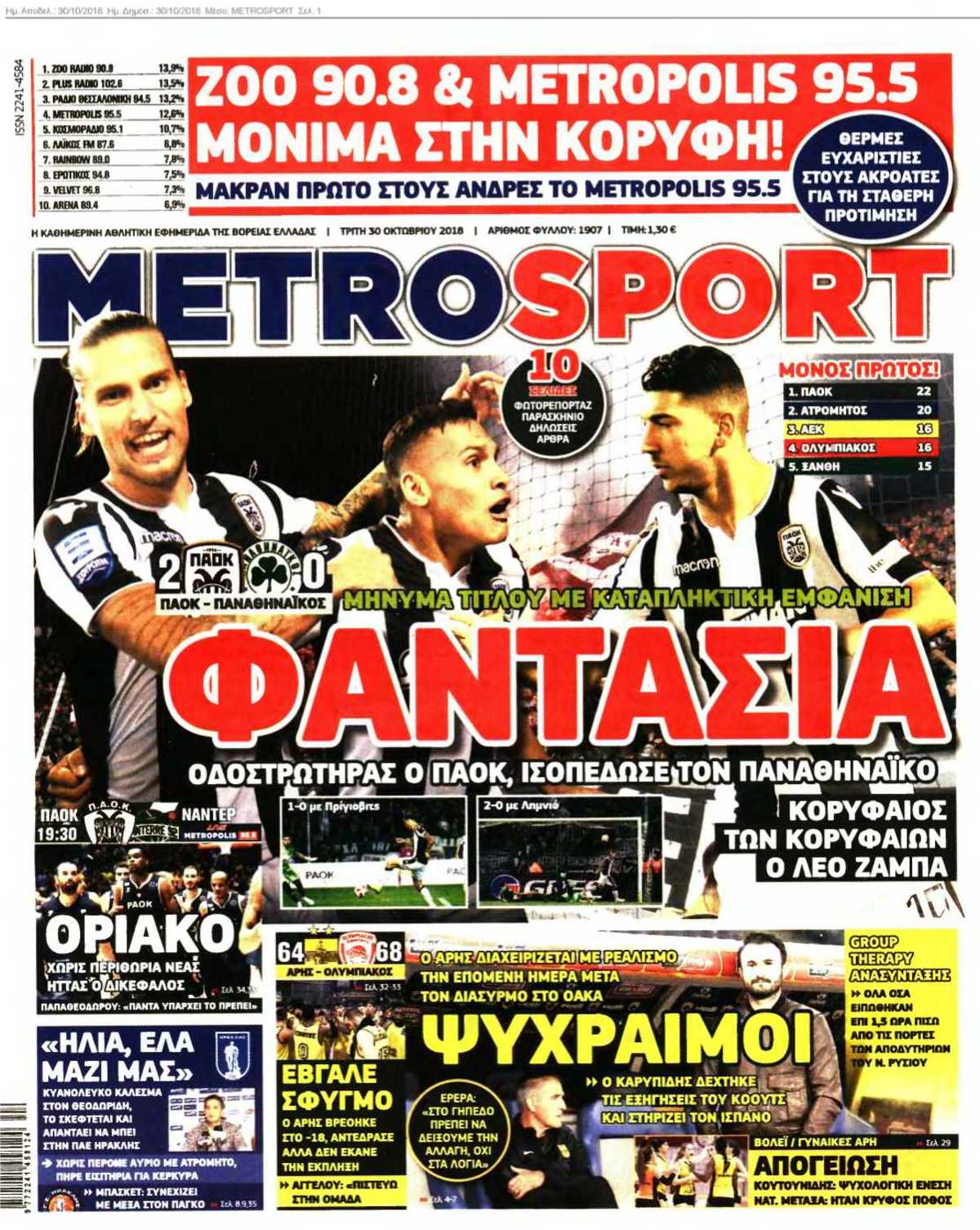 METROSPORT 30-10-2018