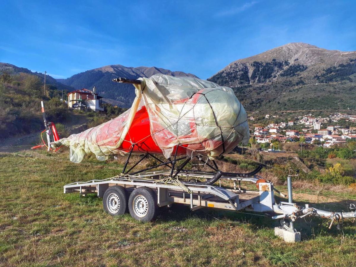 Μεσολόγγι: Αυτό είναι το ελικόπτερο που έκαναν φύλο και φτερό – Στο Καρπενήσι η λύση του μυστηρίου [pics]