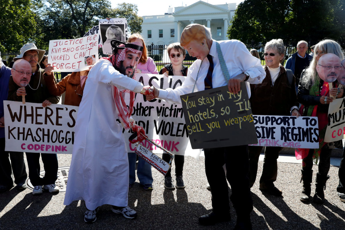 Συγχωροχάρτι Τραμπ στην Σαουδική Αραβία για τον Κασόγκι