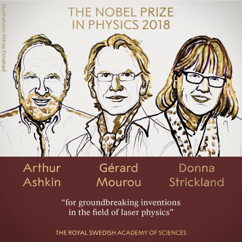 Νόμπελ Φυσικής: Μια γυναίκα ανάμεσα στους νικητές
