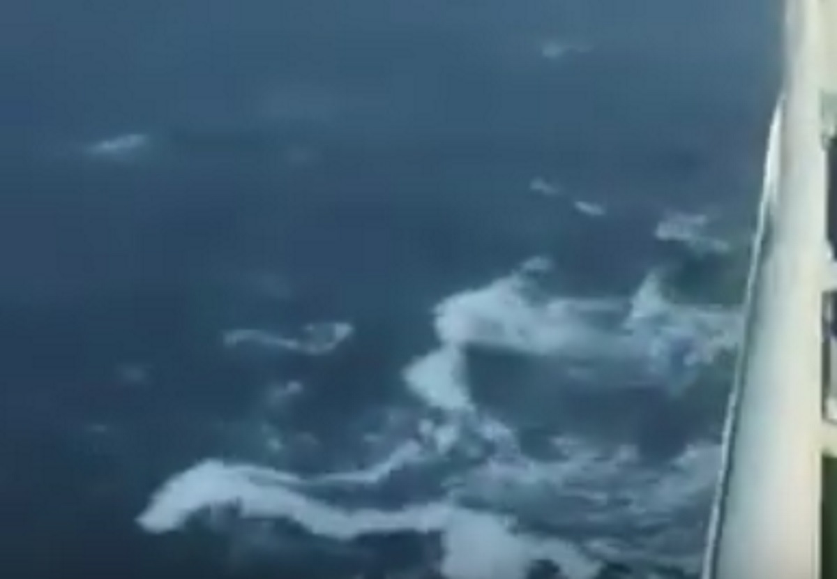 Χανιά: Βγήκαν στο κατάστρωμα και είδαν αυτές τις εικόνες – Το πλοίο Έλυρος και το απρόοπτο ταξίδι του – video