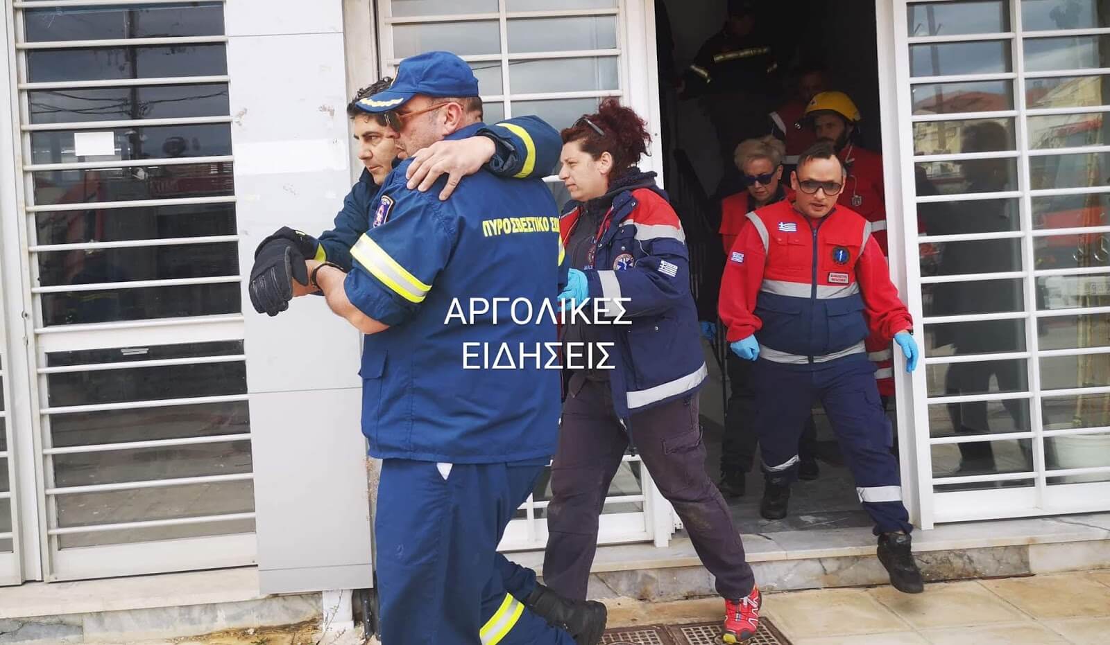 Ναύπλιο: Τραυματισμός πυροσβέστη κατά την διάρκεια άσκησης [pics]