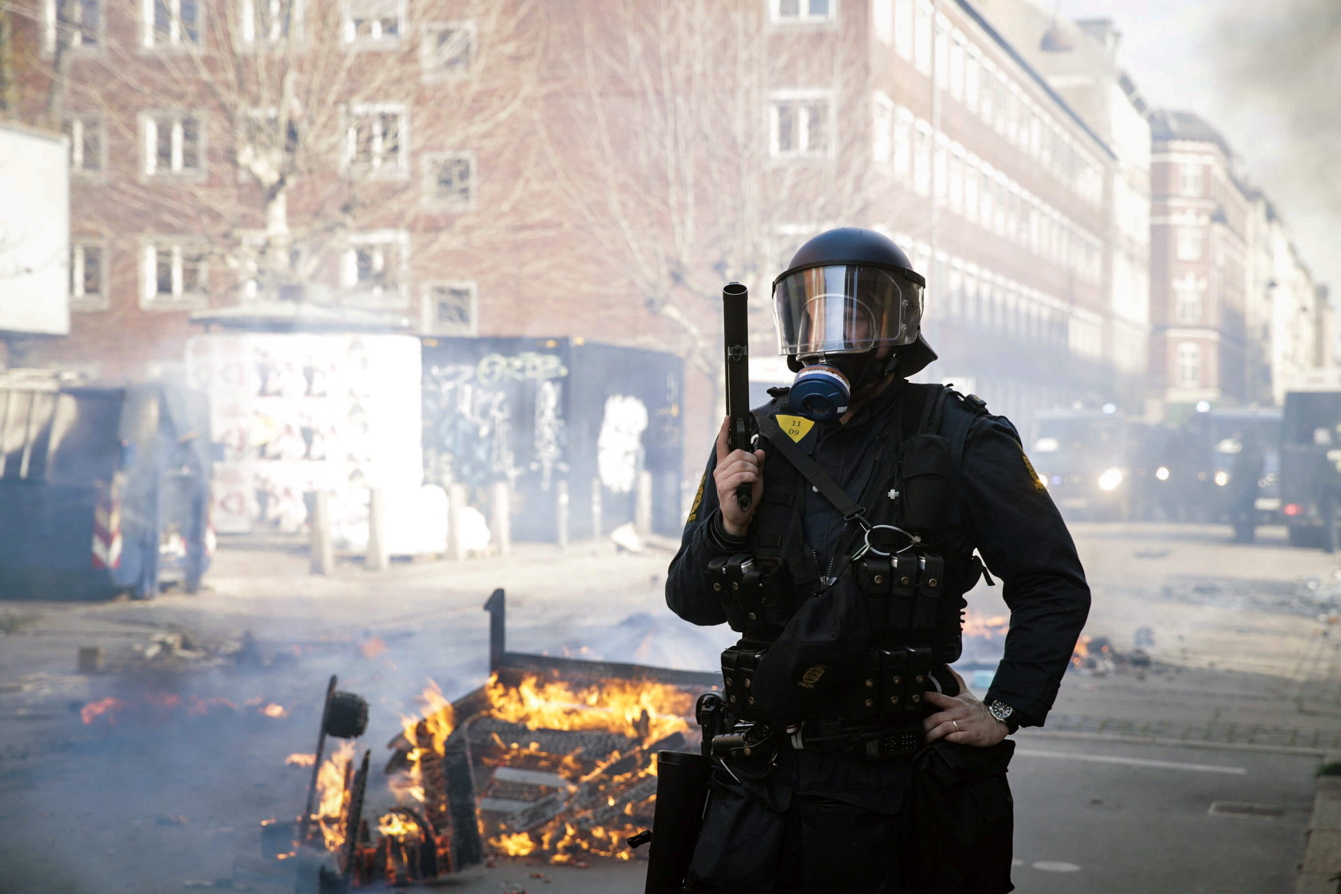 Δανία: 23 συλλήψεις σε αντιφασιστική διαδήλωση