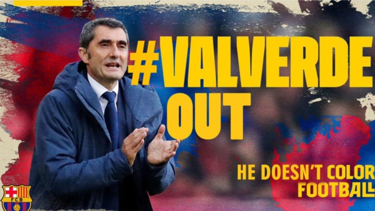 Μπαρτσελόνα: “Έκρηξη” οπαδών κατά Βαλβέρδε! Κίνημα… #ValverdeOut