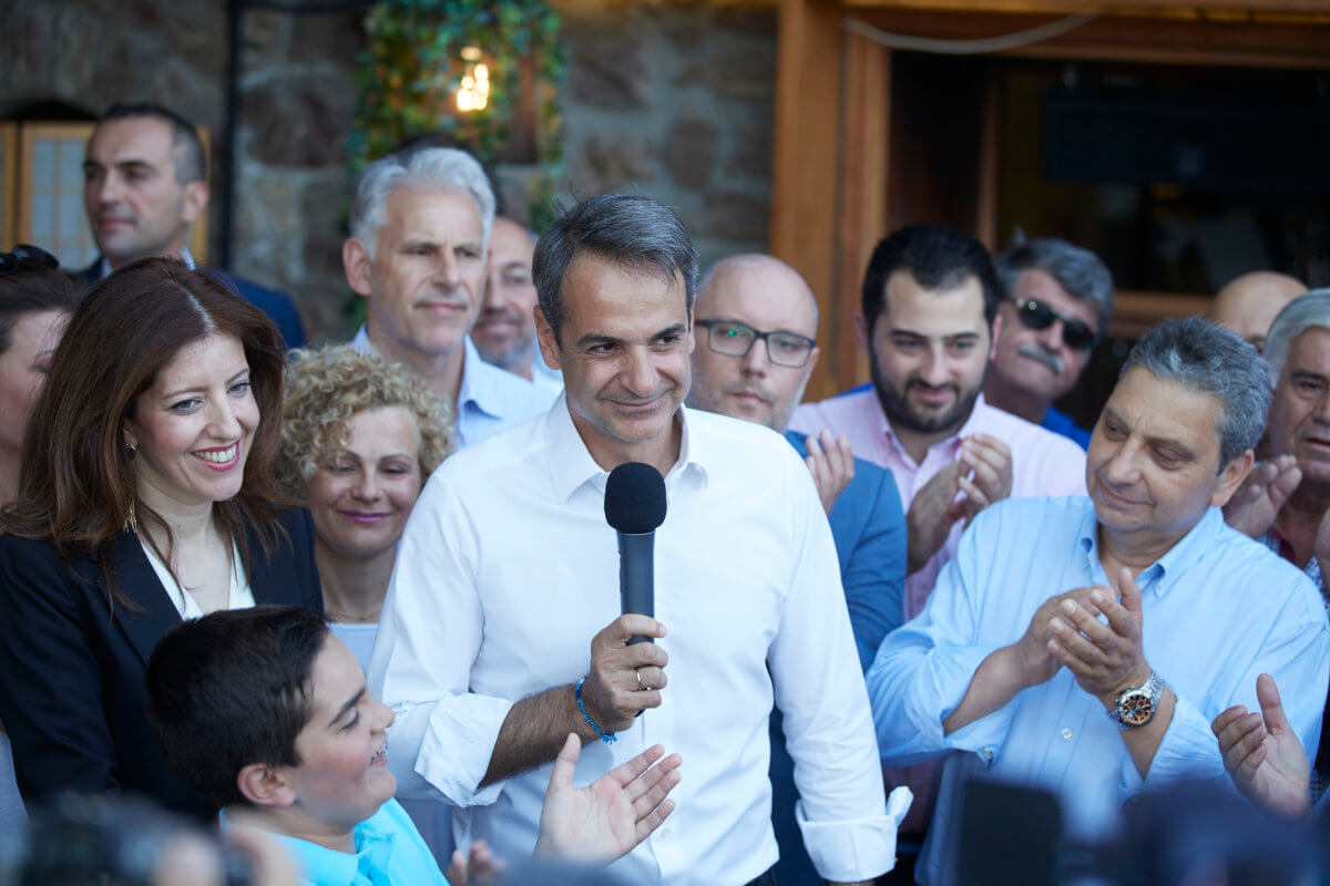 Μητσοτάκης από Χαλκίδα: Είναι σημαντικό ο επόμενος πρωθυπουργός να λάβει ισχυρή εντολή για να αλλάξει τη χώρα