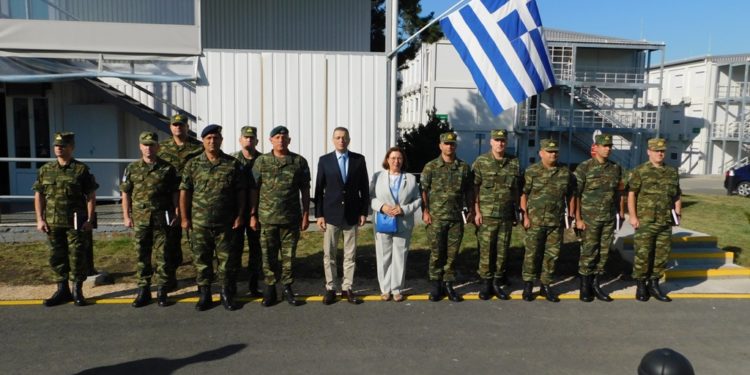 Σημαντική επίσκεψη ΥΦΕΘΑ Στεφανή στις ελληνικές στρατιωτικές δυνάμεις στο Κοσσυφοπέδιο! [pics]