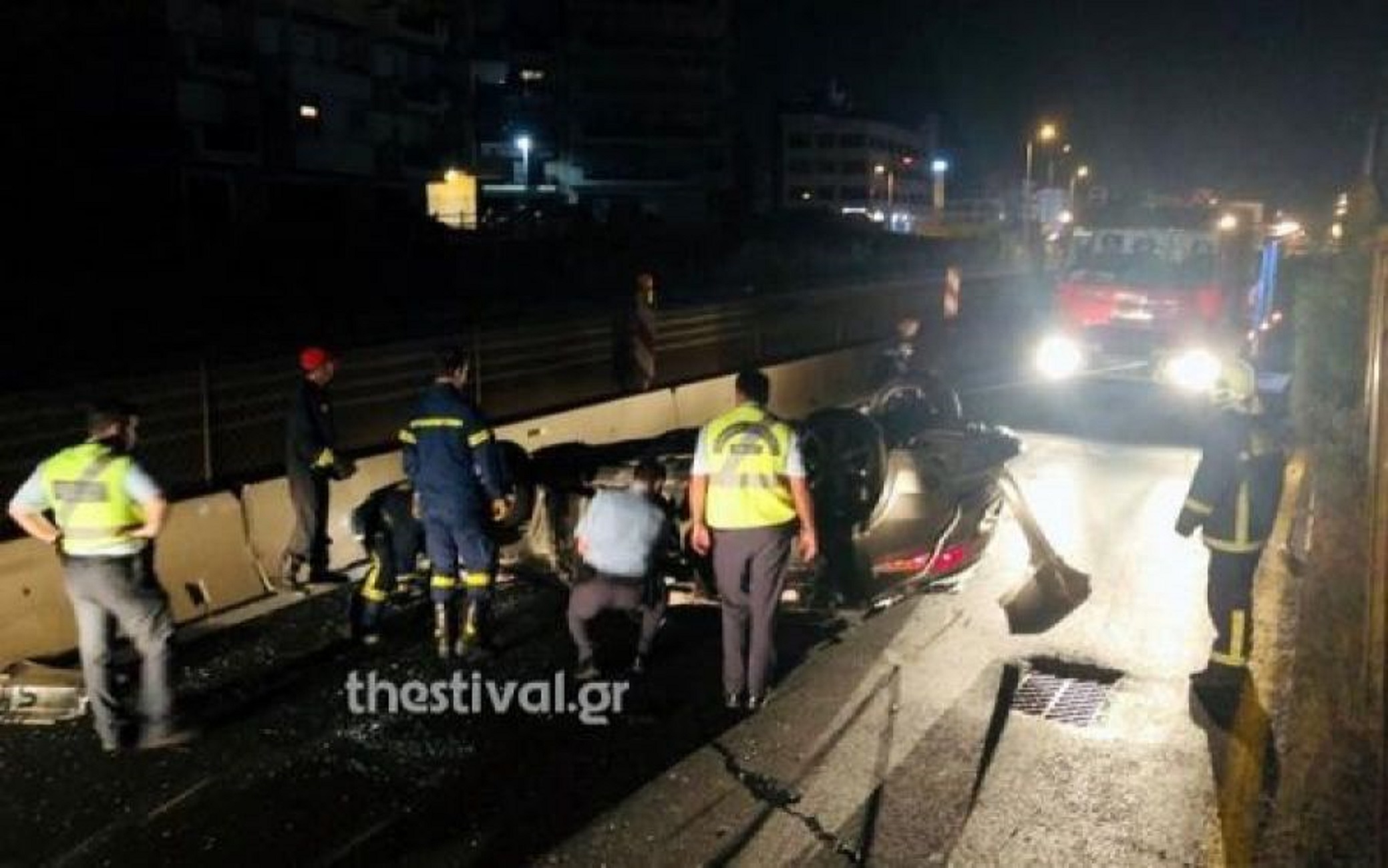 Τραγωδία στη Θεσσαλονίκη: Τρεις νεκροί σε τροχαίο στον Λαγκαδά