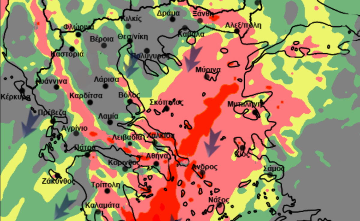 Καιρός – Αρναούτογλου: Ιδιαίτερη προσοχή σε αυτές τις περιοχές