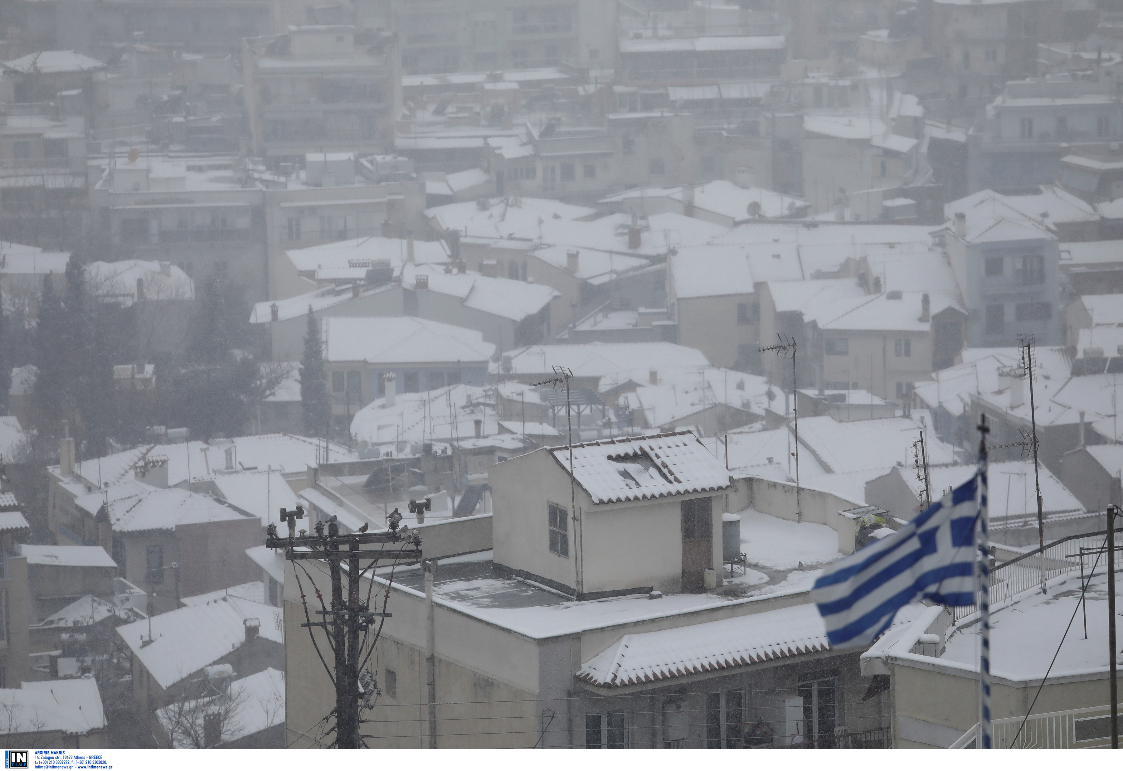 Καιρός meteo: Έφτασε η κακοκαιρία Ηφαιστίων