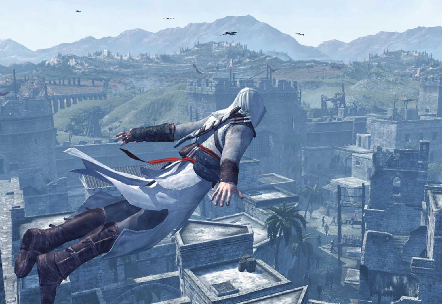 Assassins creed points. Assassin's Creed прыжок веры.