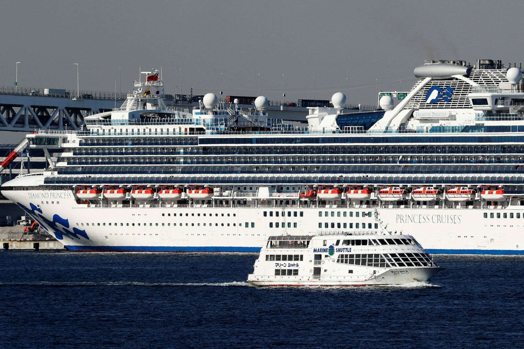 Лайнера японии. Лайнер принцесса диамонд. Круизный лайнер Diamond Princess. Круизный лайнер Японии.