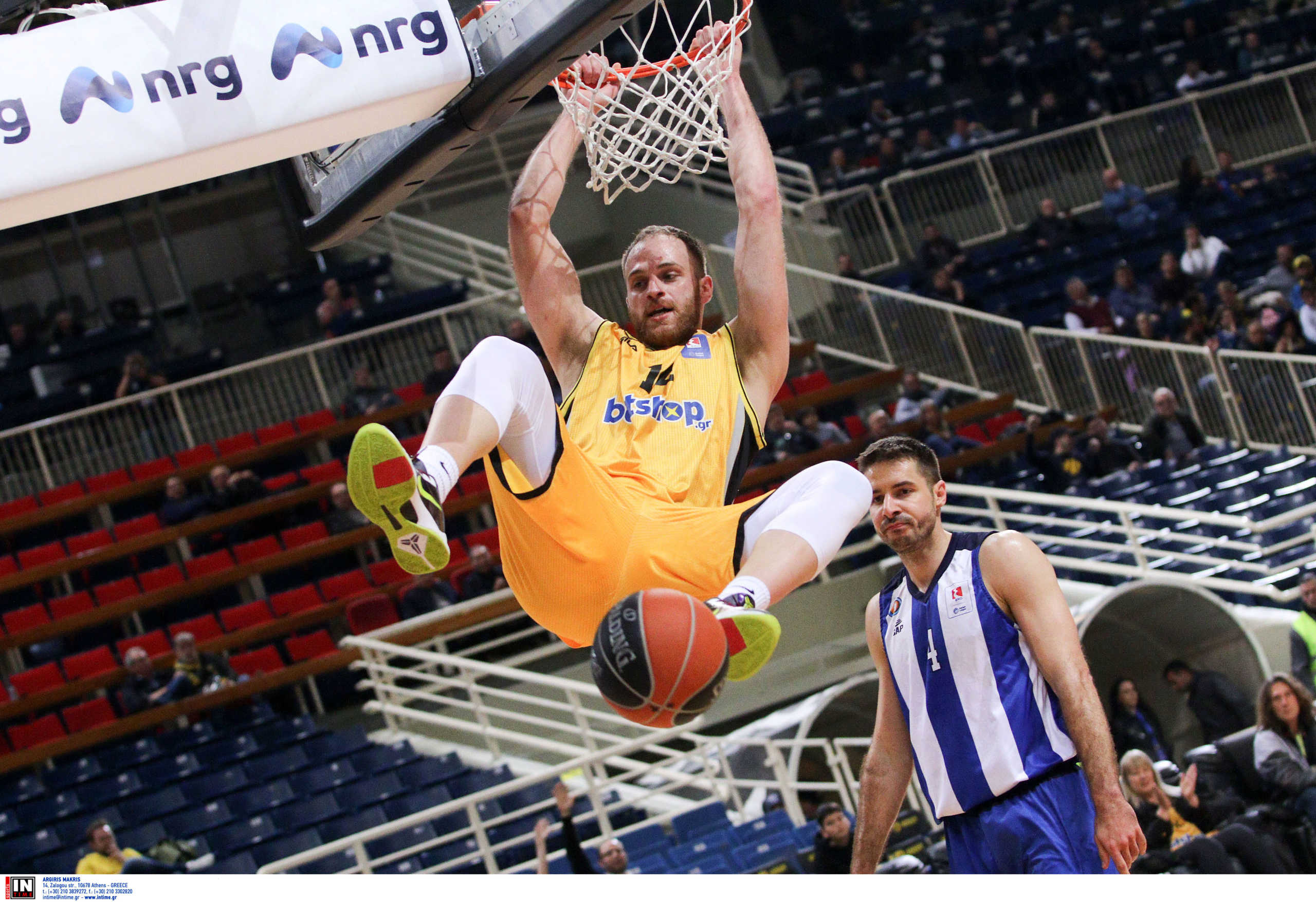 Basket League: Ασταμάτητη η ΑΕΚ! Το Περιστέρι “βύθισε” τον ΠΑΟΚ (videos)