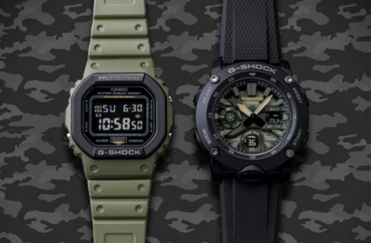 Δύο νέα ρολόγια από την G-Shock με καθαρά στρατιωτικό στυλ