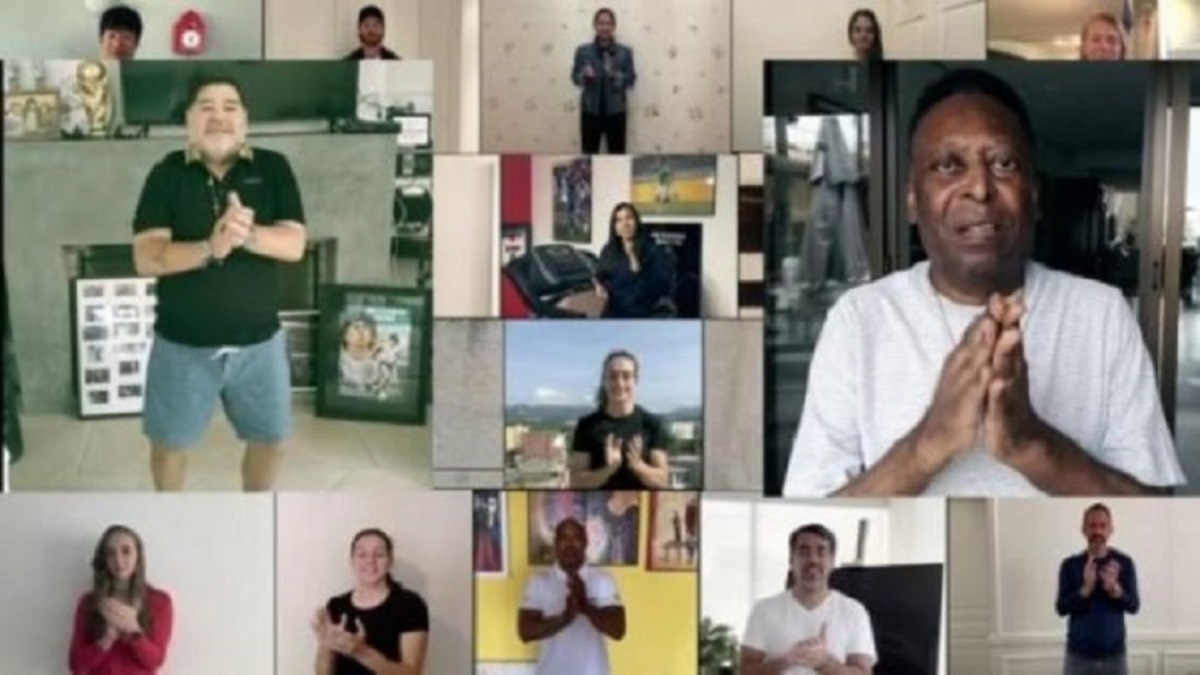 Κορονοϊός: Μαραντόνα και Πελέ χειροκροτούν του… ήρωες των ημερών! video
