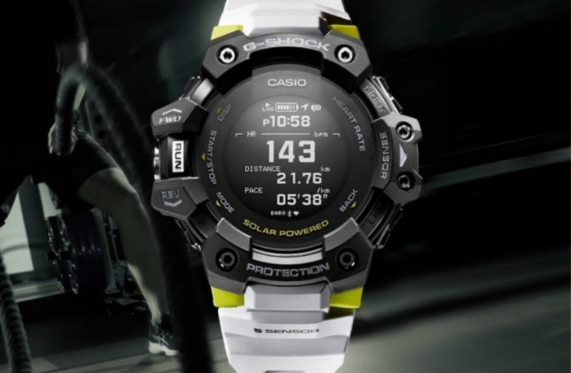 Η Casio κυκλοφόρησε το πρώτο G-Shock με μόνιτορ παρακολούθησης καρδιακών παλμών