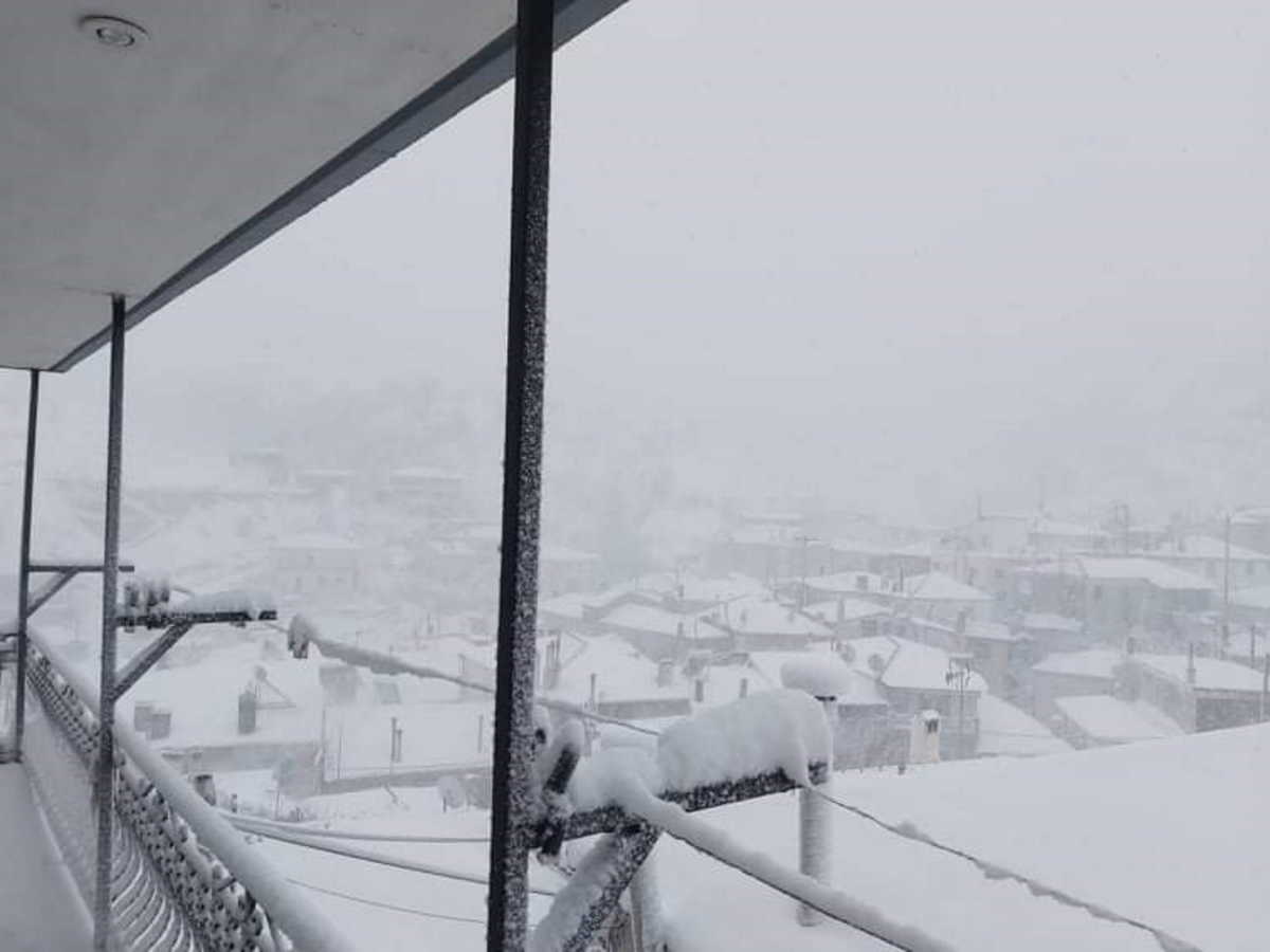 Ξάνθη: Χιόνισε στην ορεινή ζώνη – Μαγευτικές εικόνες