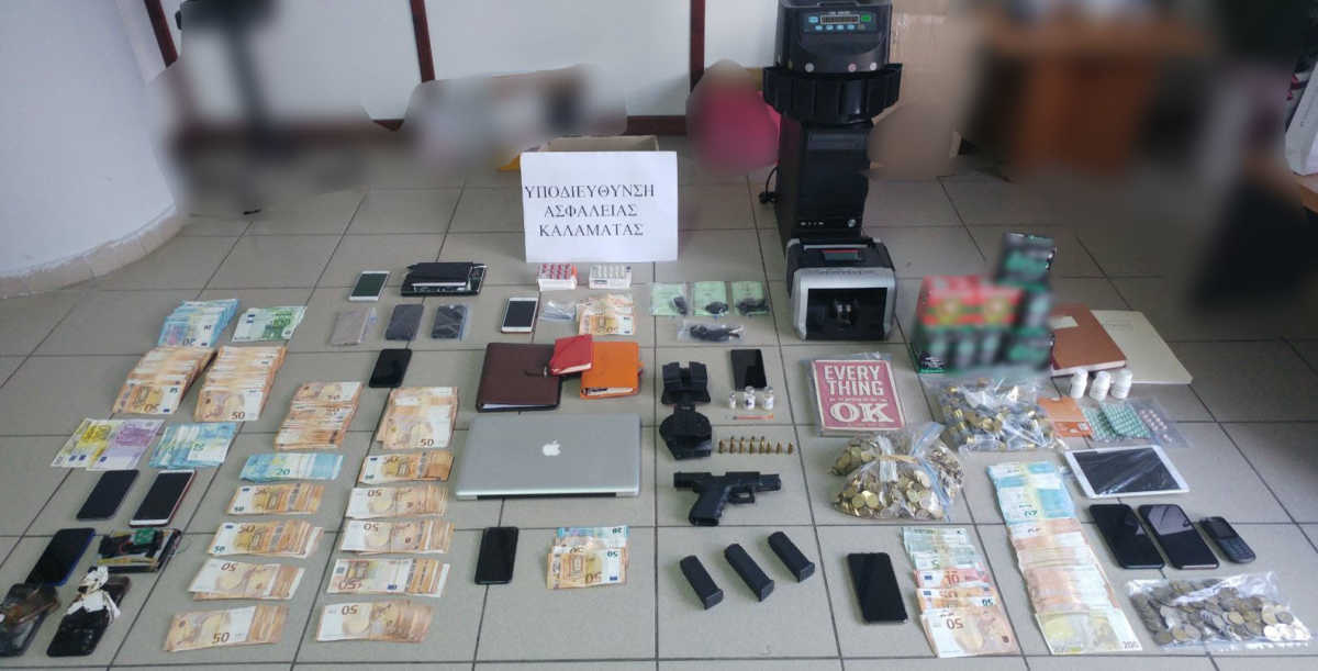 Μεγάλα τα κέρδη των εκβιαστών της Καλαμάτας – 11 συλλήψεις