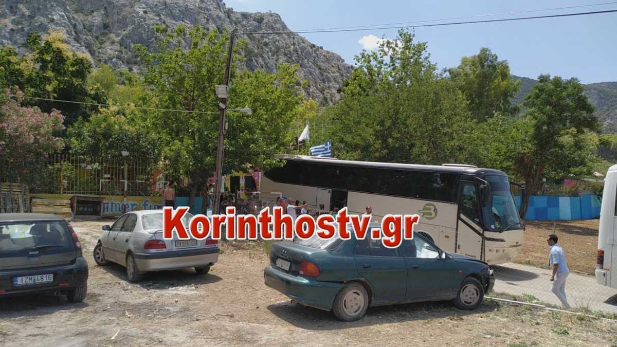 Φόβοι για τις αποθήκες πυρομαχικών στις Κεχριές που είναι κοντά στη φωτιά – Εκκενώθηκαν οι κατασκηνώσεις