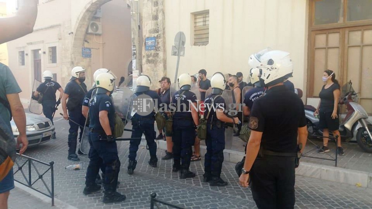 Χανιά: Με ένταση εκκενώθηκε κτίριο που ήταν υπό κατάληψη 16 χρόνια!