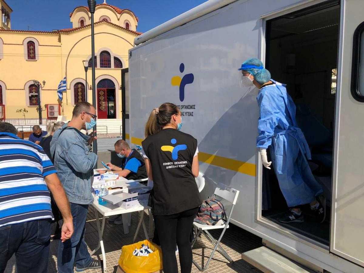 Κορονοϊός: Τελικά αποτελέσματα από 722 τεστ του ΕΟΔΥ στη Νίκαια